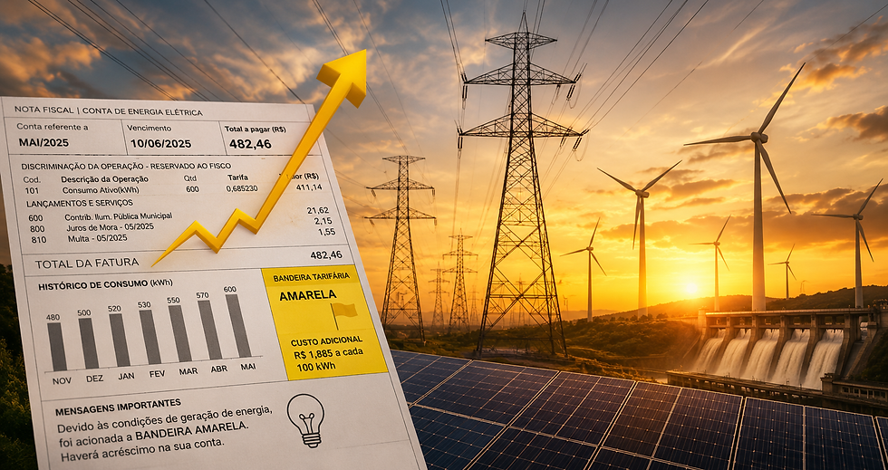 Conta de luz permanecerá mais cara em julho; consumidores aceleram busca por alternativas para economizar