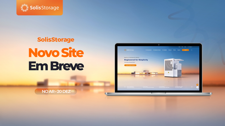 SolisStorage Anuncia o Lançamento de seu Novo Site