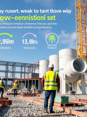 A Importância da Transição para Materiais de Baixas Emissões no Setor de Aço e Cimento