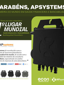 APsystems consolida 12 anos de parceria no Brasil com reconhecimento e confiança do mercado