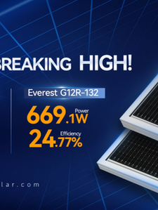 O Módulo HJT G12-132 da Huasun Define um Novo Padrão com sua Extraordinária Potência de 768,938 W