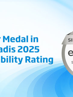 Trinasolar ganha a medalha de prata EcoVadis 2025 pelo seu excelente desempenho em sustentabilidade