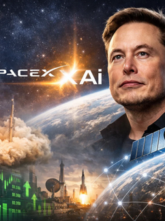 SpaceX e xAI se unem em mega-fusão bilionária que impulsiona ações do setor espacial