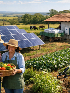 Energia solar chega à agricultura familiar com novo fomento federal