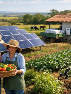 Energia solar chega à agricultura familiar com novo fomento federal