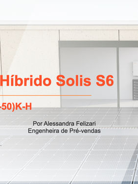 Inversor Híbrido Solis S6
