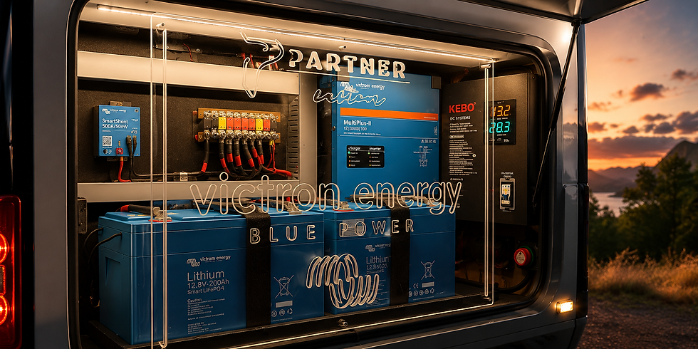 Partner Custom acelera mercado de motorhomes premium com tecnologia off-grid da Victron Energy e conquista artistas brasileiros