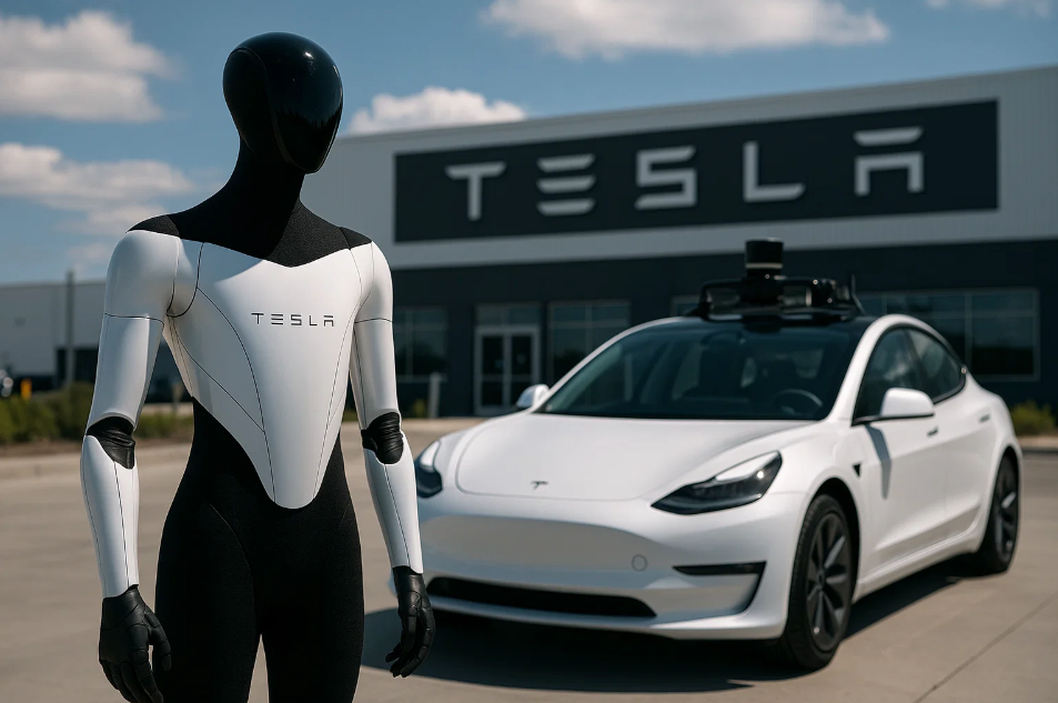 Tesla mira robótica e veículos autônomos, mas altos custos e queda de lucro alertam investidores