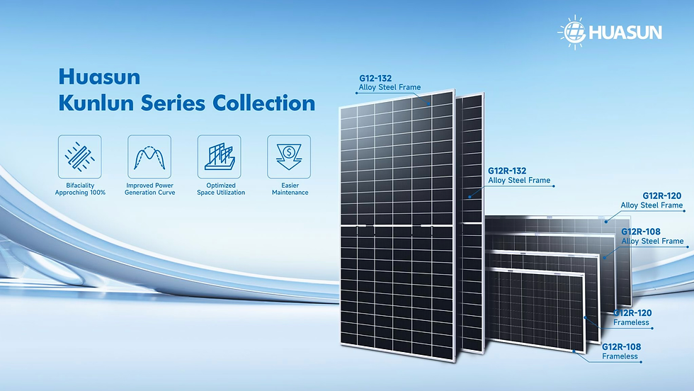 Em cena na Intersolar South America 2025: Usinas Verticais HJT da Huasun impulsionam o futuro solar