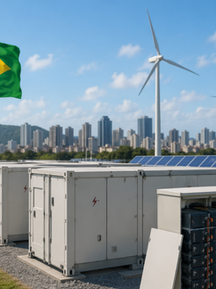 Armazenamento de energia em baterias no Brasil: os desafios técnicos e regulatórios que definem a próxima década
