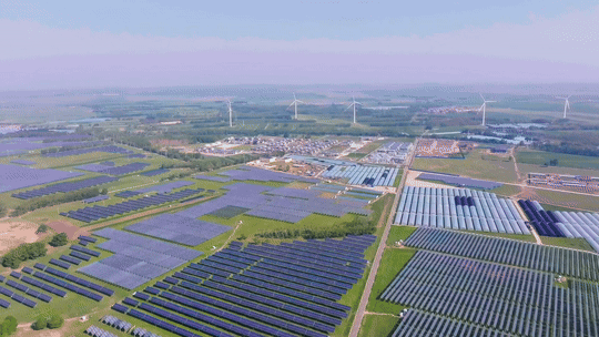 Huasun vence licitação para fornecer módulos solares HJT de 720–740 W para projeto nacional híbrido de energia renovável da China