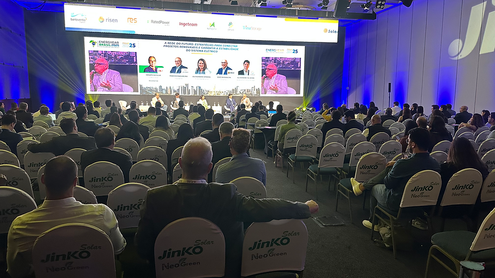 Armazenamento, expansão renovável e investimentos foram destaque no Energyear Brasil 2025