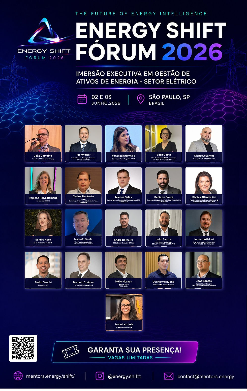 ENERGY SHIFT FÓRUM 2026 coloca São Paulo no epicentro da revolução digital do setor elétrico