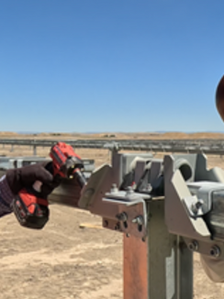 O rastreador solar Nevados TRACE é o primeiro a ser certificado com as chaves de impacto de torque controlado da Milwaukee Tool com TORQUE-SENSE™ para aperto de parafusos 3X mais rápido