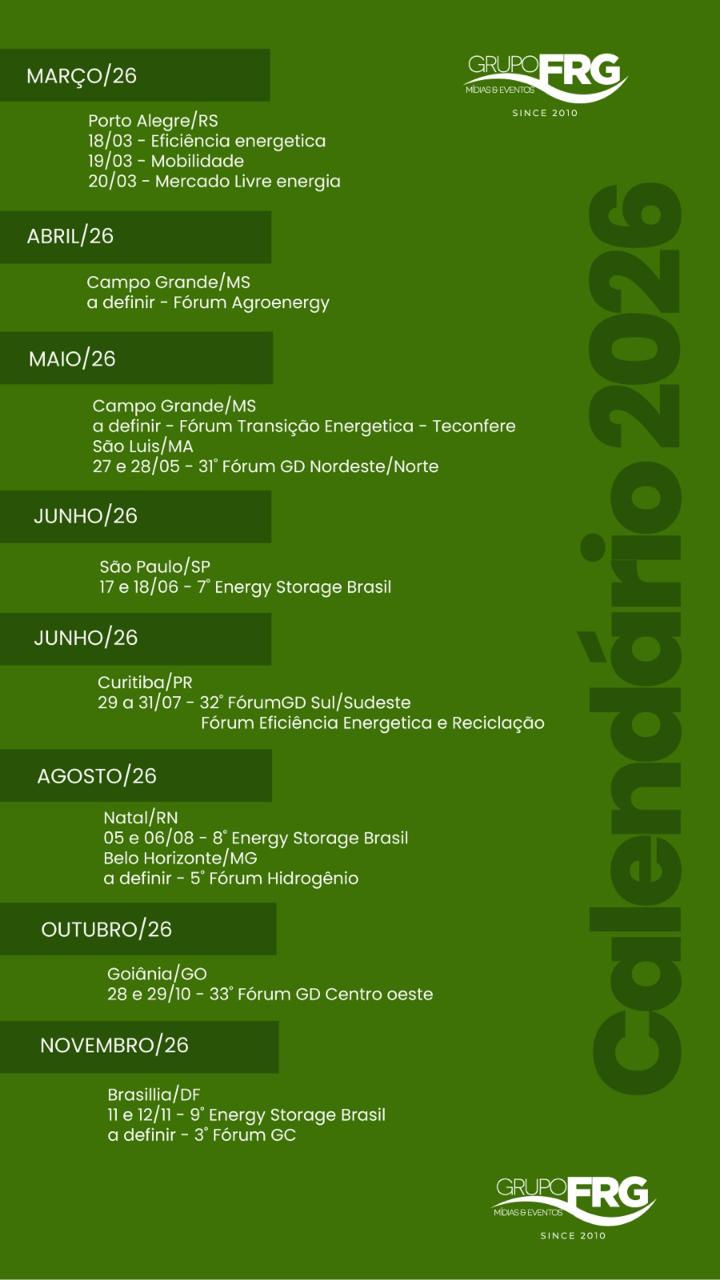 FRG Group Launches 2026 Events Calendar with a Focus on Sustainability, Innovation, and Real Impact in the Energy Sector