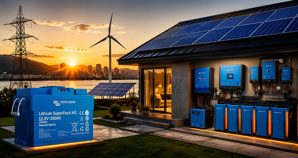 Da casa à fazenda: como a Victron Energy quer transformar bateria em seguro contra apagões na Região Sul