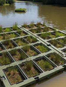 Agricultura Flutuante: Nova Fronteira Sustentável Une Produção de Alimentos e Recuperação da Água