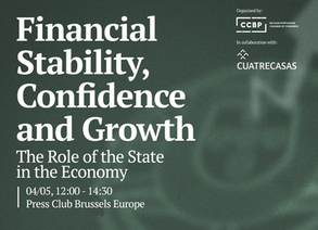 "Financial Stability, Confidence and Growth": Lunch-Debate with Prof. Joaquim Miranda Sarmento