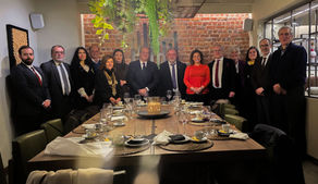 Exclusive lunch between Mayor of Saint-Gilles Jean Spinette, and the CCBP