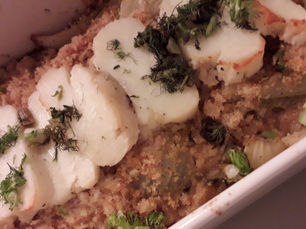Gratinierter Fenchel