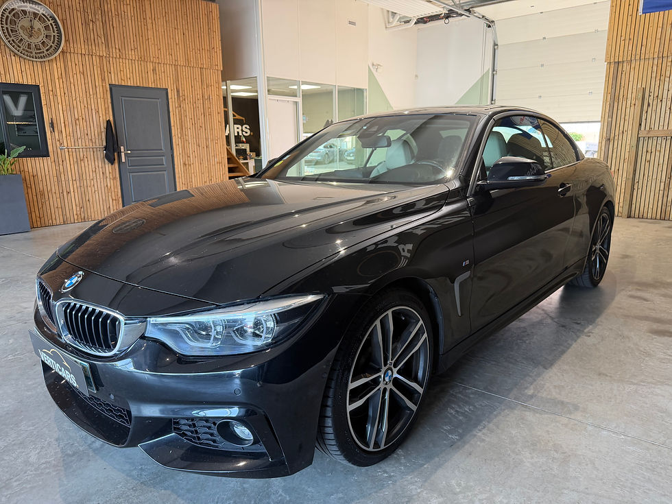 Miniature : BMW 430d Cabriolet Pack M Sport 258 ch - 124 462 km - Carnet BMW