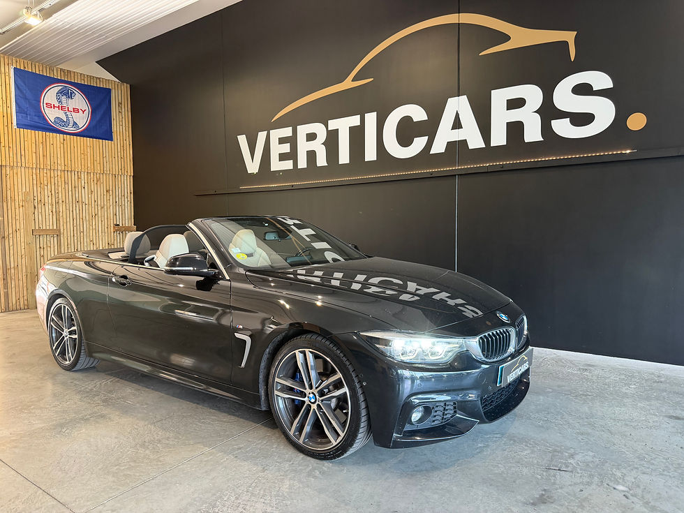 Miniature : BMW 430d Cabriolet Pack M Sport 258 ch - 124 462 km - Carnet BMW