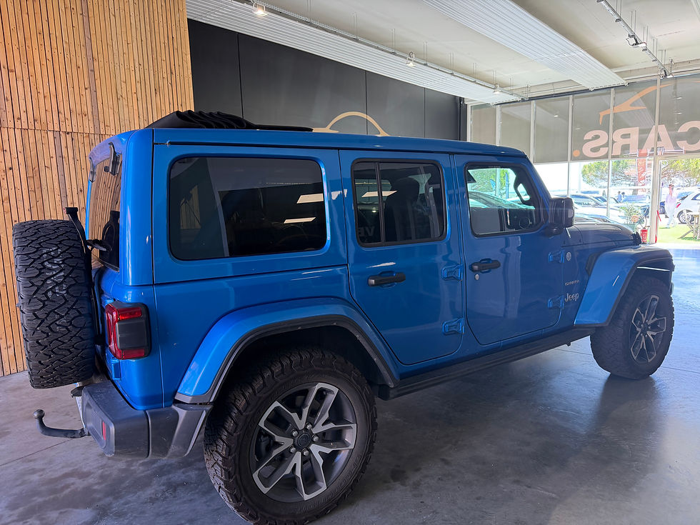 Miniature : JEEP WRANGLER UNLIMITED SAHARA 2.0 TURBO 272 CH BVA8 – TOIT OUVRANT – 2024