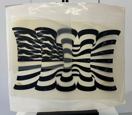 Aldo Giorgini, Prototype for Bicentennial Flag, 1976