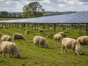 Sheep Grazing Under Solar Panels Saves One UK Development £5 Million. Here Is How Everyone in That Equation Wins.