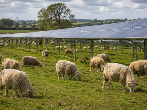 Sheep Grazing Under Solar Panels Saves One UK Development £5 Million. Here Is How Everyone in That Equation Wins.
