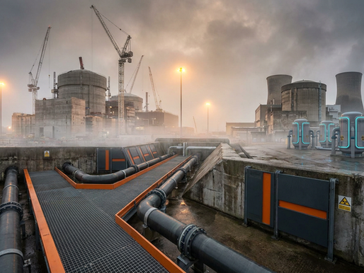 The UK Has Four Nuclear Programmes Running Simultaneously. Here Is Why FRP Is the Secondary Infrastructure Material All of Them Need.