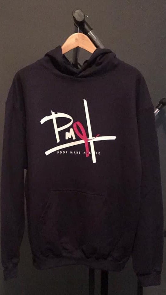 PMH Breast Cancer Awareness Hoody | Navy Blue | Unisex | Men
