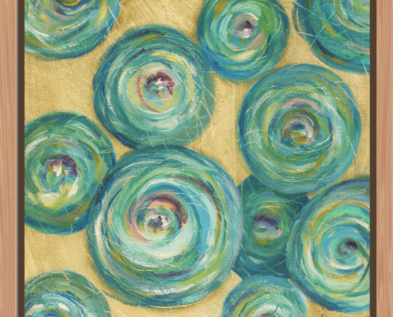 Yarn Flowers No. 1