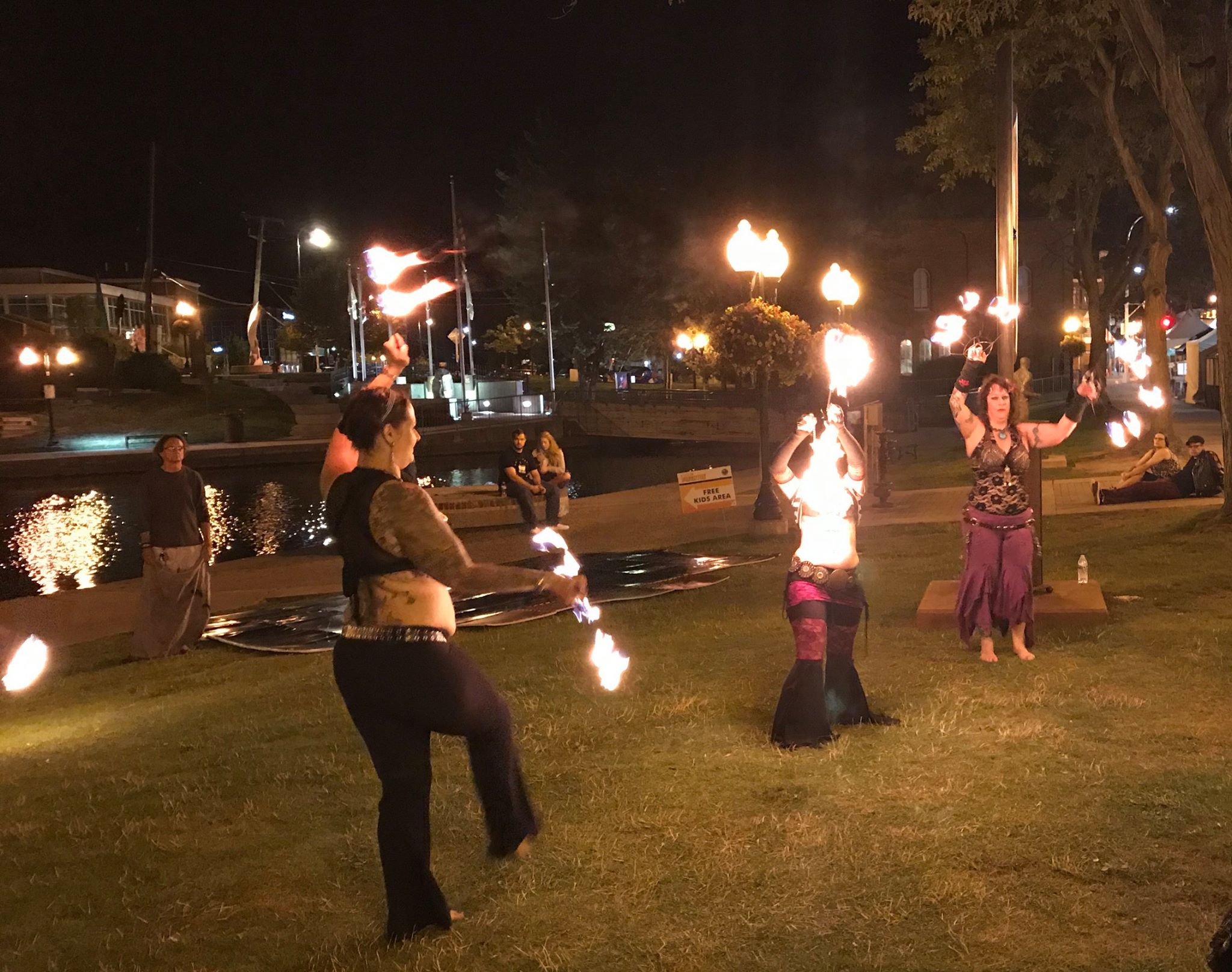 2017 A Taste of Brighton Becky fire