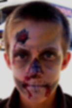Zombie Face Paint