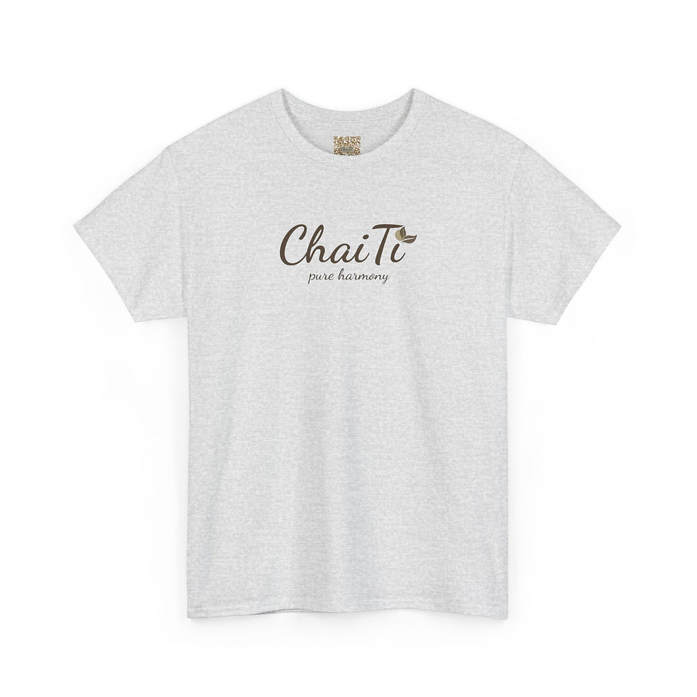 Miniaturbild: Tea T-Shirt — ChaiTi Logo Graphic Tee (Front & Back)