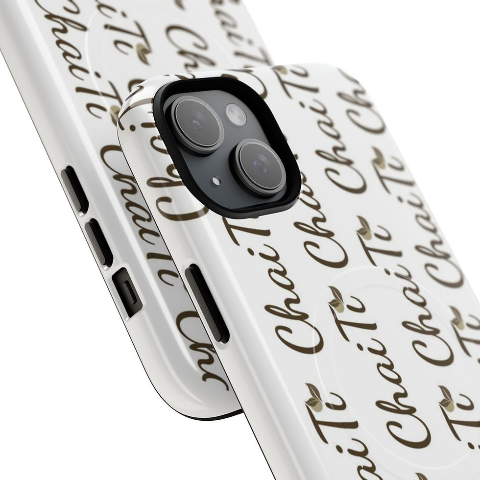 Miniaturbild: Phone Case — Repeating Script ChaiTi Design Tough Magnetic Protective Case