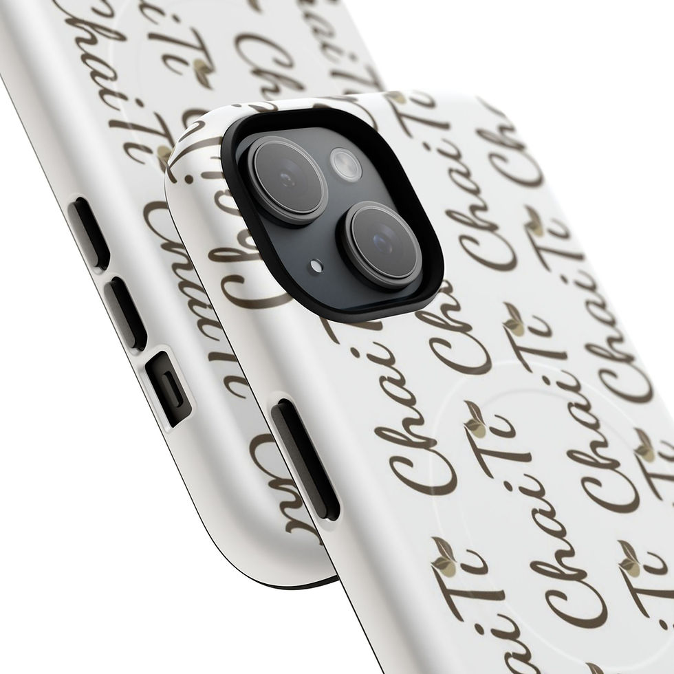 Miniaturbild: Phone Case — Repeating Script ChaiTi Design Tough Magnetic Protective Case