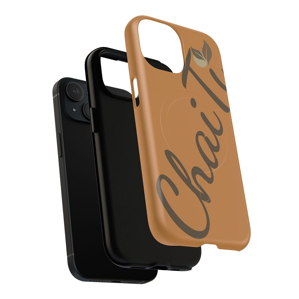 Miniaturbild: Phone Case - ChaiTi Brown Magnetic Tough Case (Pure Harmony)