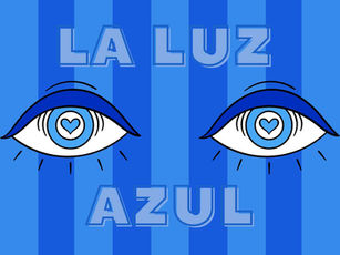 La luz azul