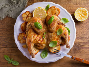 Roasted Garlic-Lemon Turkey (or Chicken) Breast