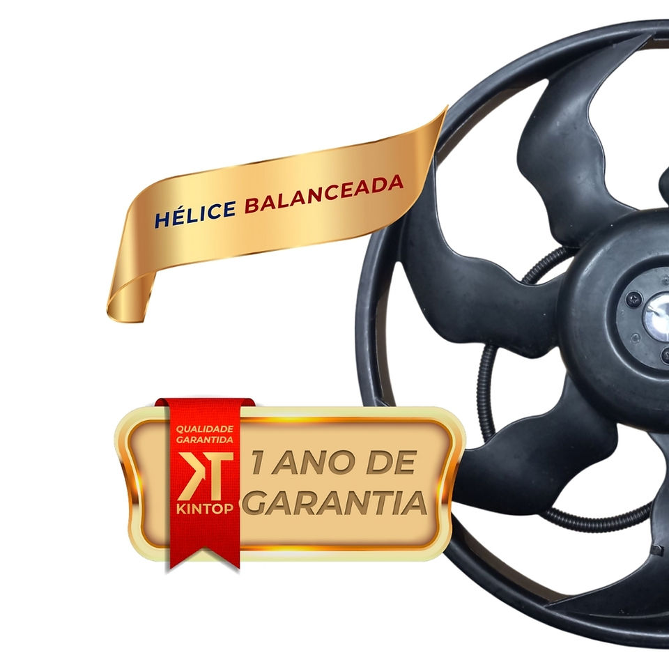 Eletroventilador Kintop KT101088 hélice balanceada, 1 ano de garantia