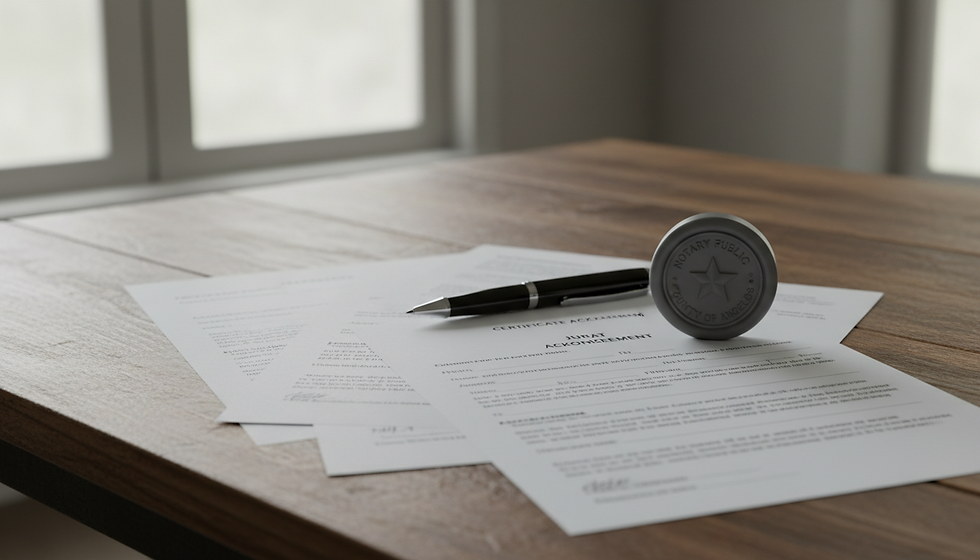 A Notary Cannot Choose the Notarial Act for You