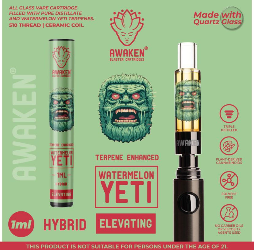 Thumbnail: Awaken THC Vape Cart (1ml)