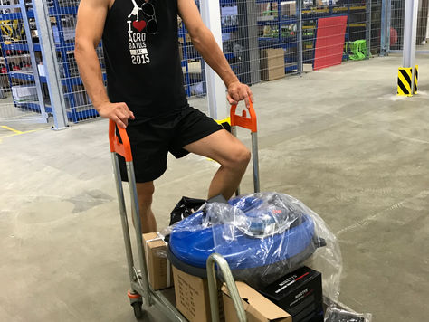 Kleiner Grosseinkauf an Fitness Equipment