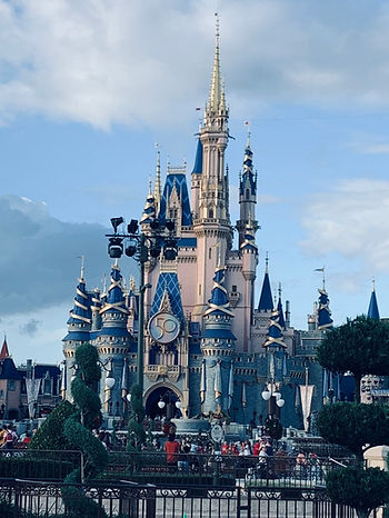 A view of Cinderella's castle.
