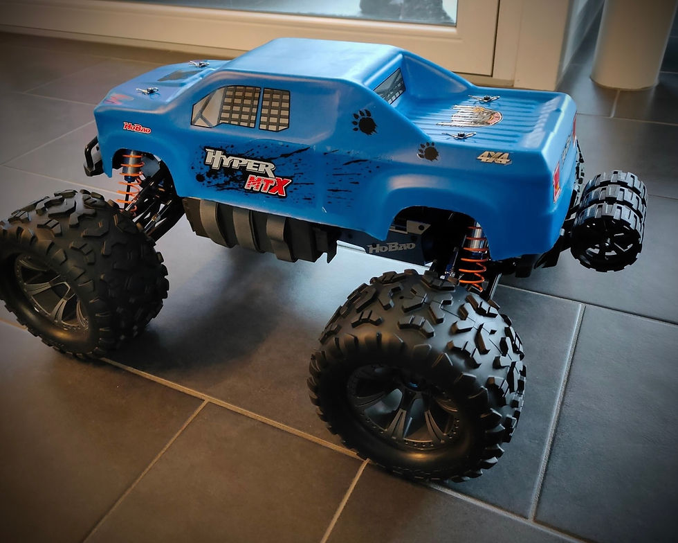 Miniature : 1/8 compatible arrma big rock nero 