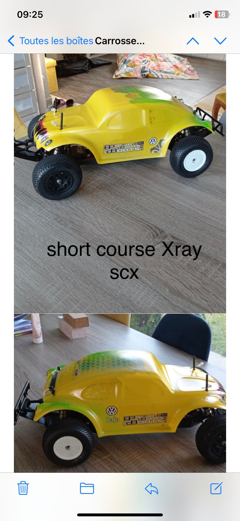 Miniature : 1/10 1/8 short course agressif 