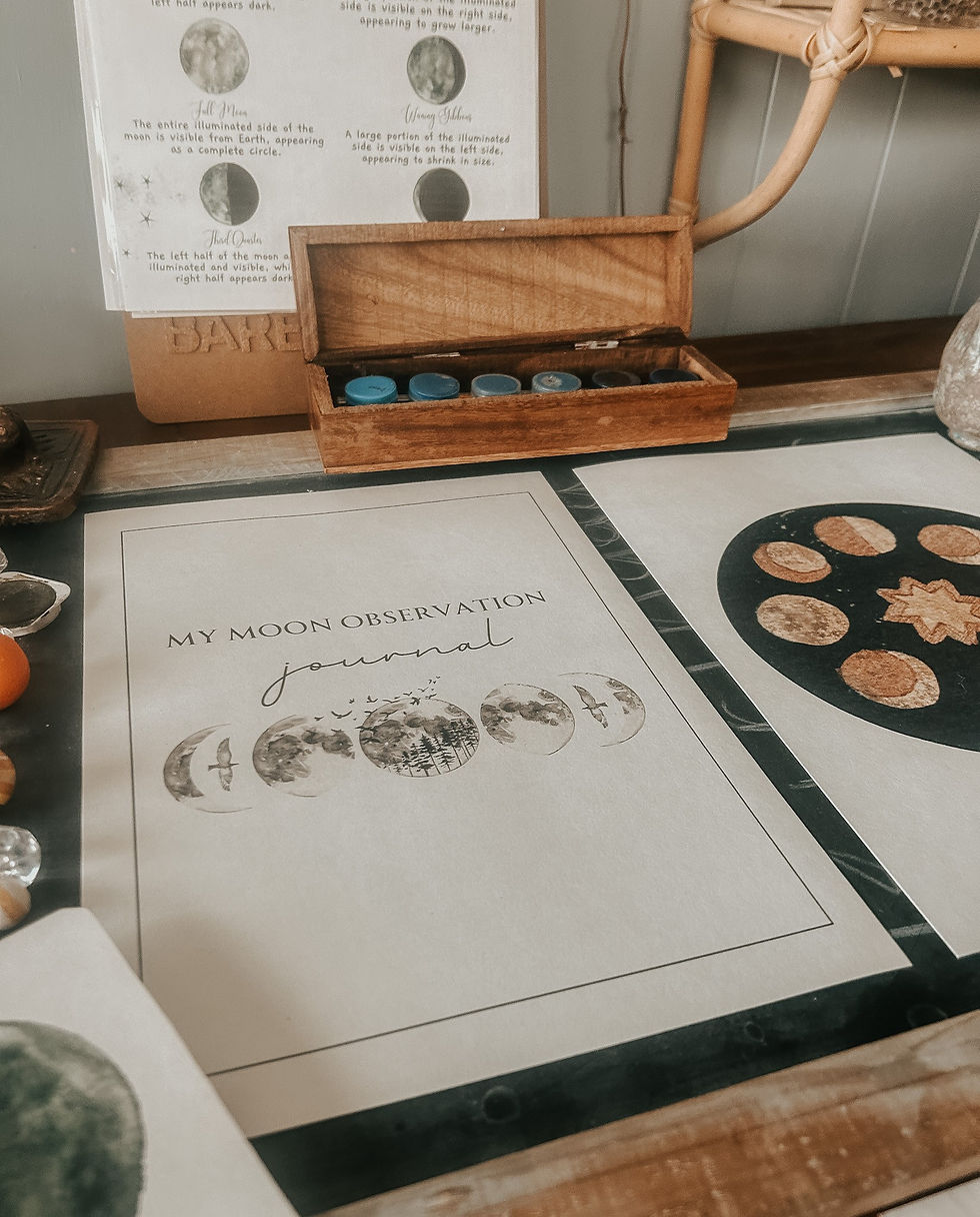 Thumbnail: moon study and journaling pack