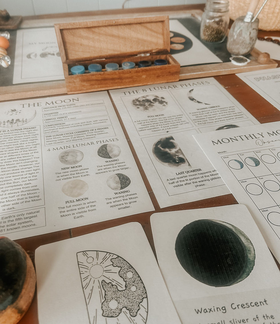 Thumbnail: moon study and journaling pack
